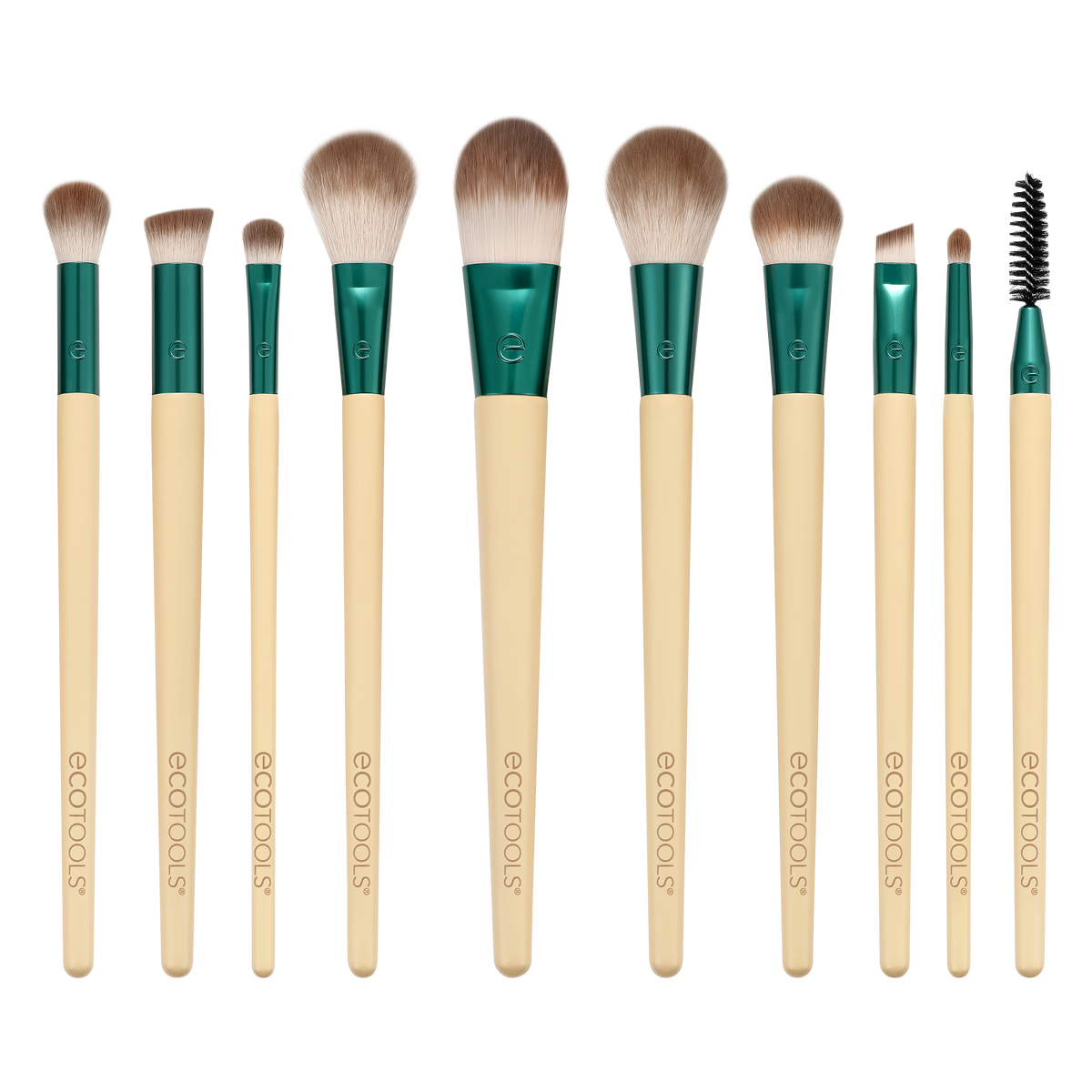 EcoTools Winter Wonder Glam Brush Kit, 10 Piece Limited Edition