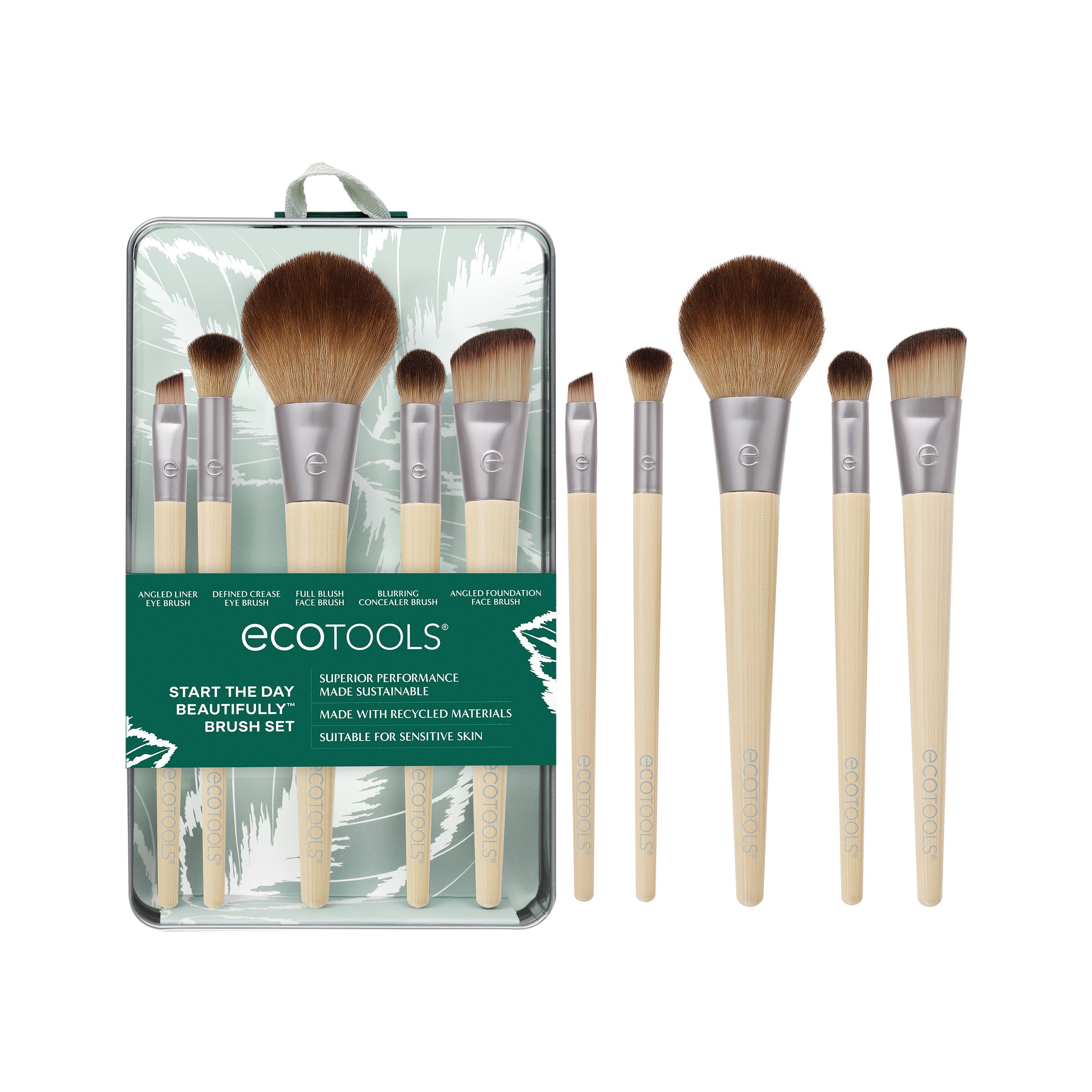 Start The Day Beautiful Makeup Brush Kit – EcoTools Beauty