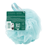Delicate Recycled EcoPouf - Glacial Blue