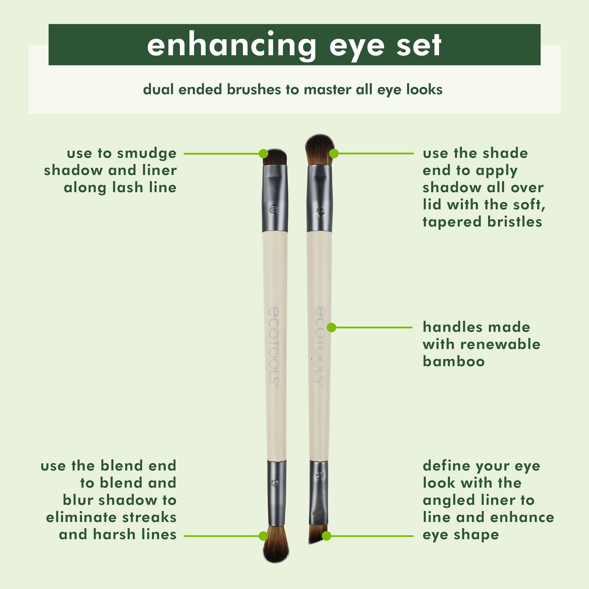 Elements Fiery Eyes Eye Makeup Brush Kit – EcoTools Beauty