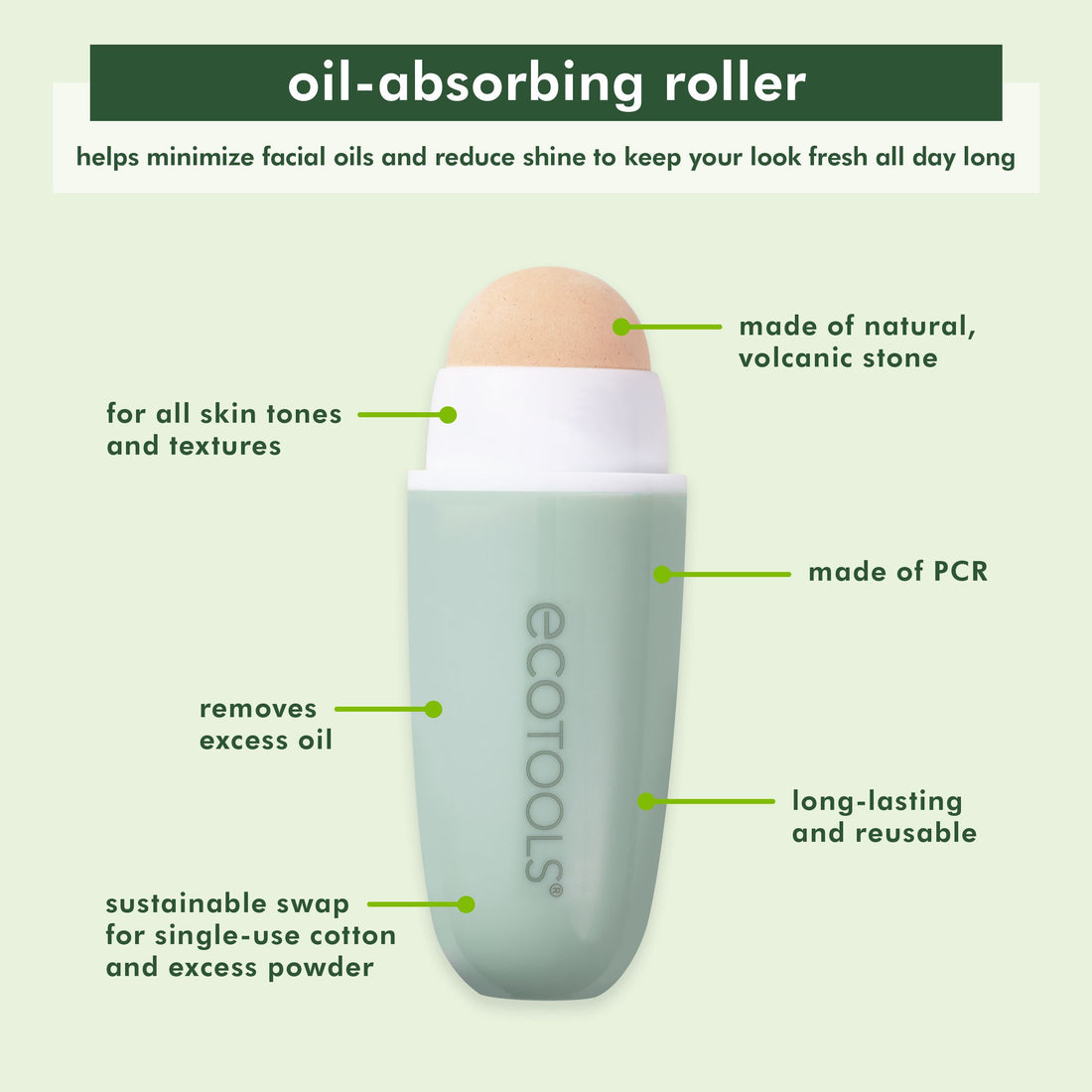 Oil Absorbing Facial Roller