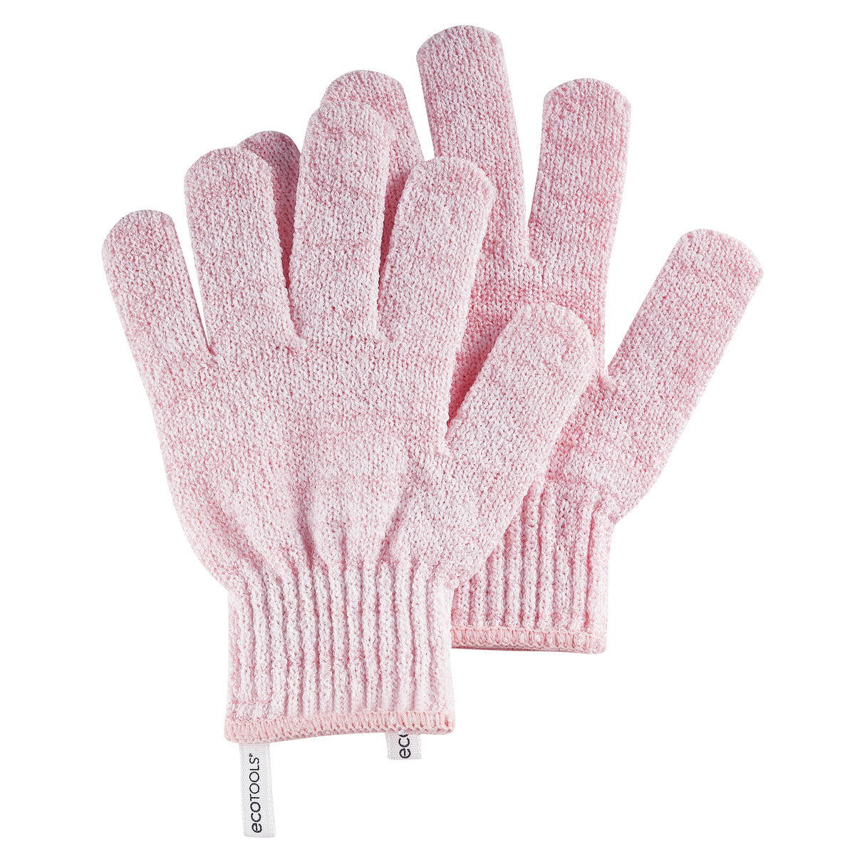 Exfoliating Bath & Shower Gloves, Pink – EcoTools Beauty