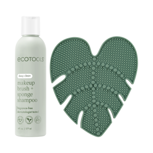 Makeup Brush Cleansing Pad + Deep Clean Shampoo Bundle
