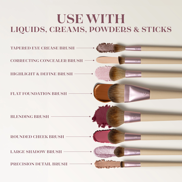 The Essentials 8-Piece Brush Set