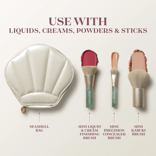 Lil Gems Mini Brush Set and Bag