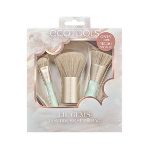 Lil Gems Mini Brush Set and Bag