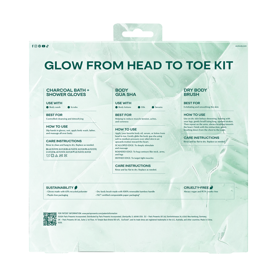 Glow From Head To Toe Kit