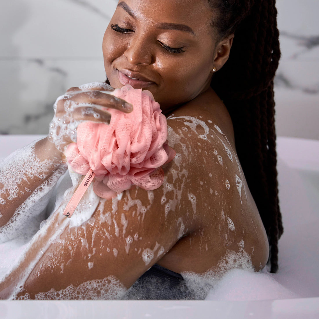 Lemon Lathering Bath Sponge