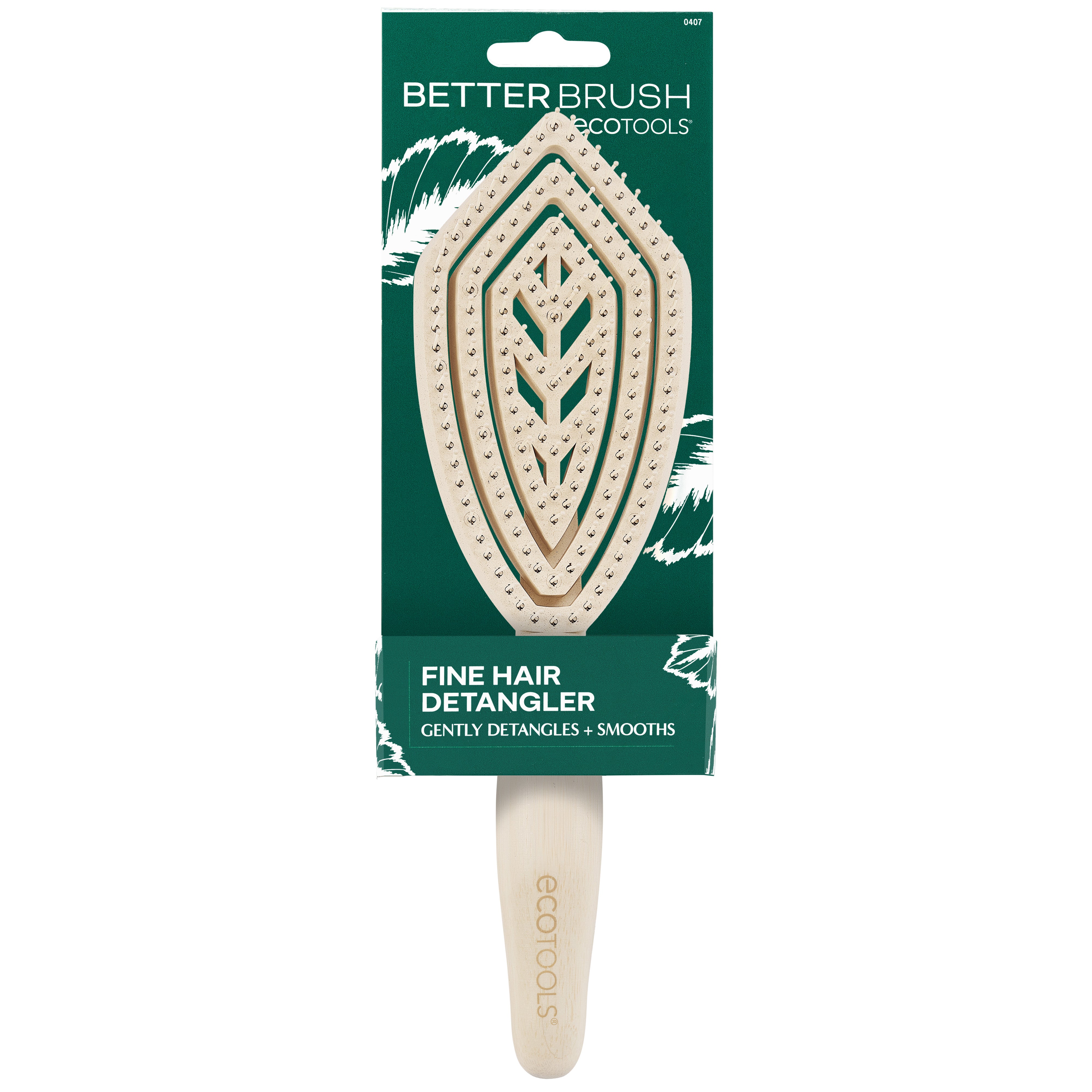 EcoTools Fine Hair Detangler Hairbrush, 1 Count – EcoTools Beauty