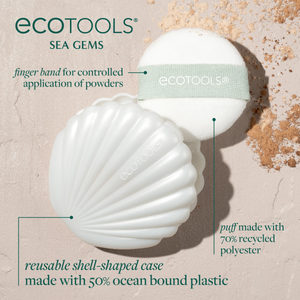 Sea Gems Pearl Puff + Case