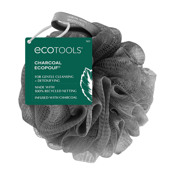 Charcoal EcoPouf® Bath Sponge