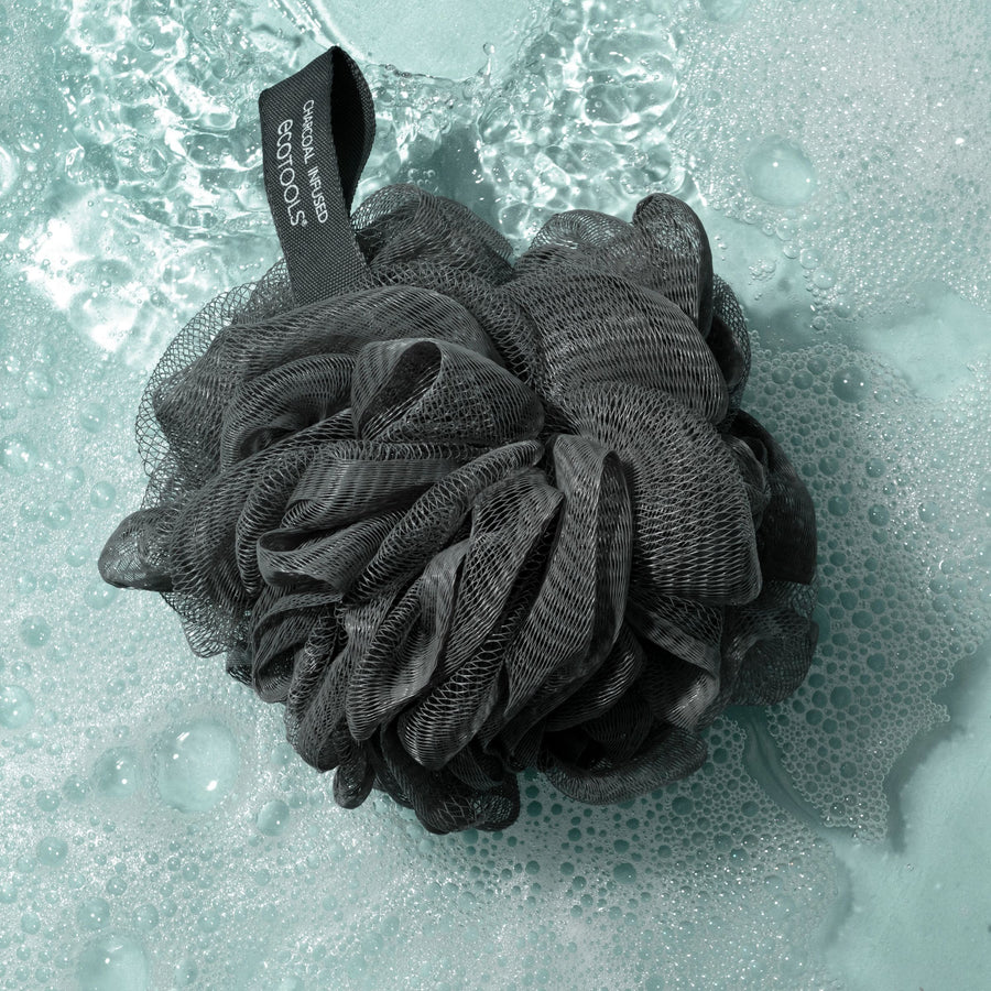 Charcoal EcoPouf® Bath Sponge