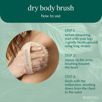 Dry Body Brush, Pink