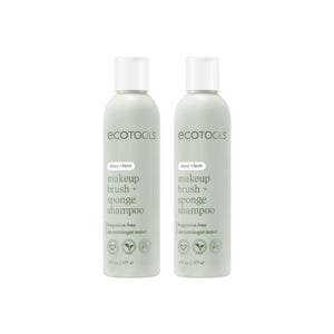 Makeup Brush + Sponge Shampoo, 2 Count