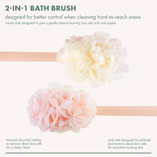 2-In-1 EcoPouf® Bath Brush
