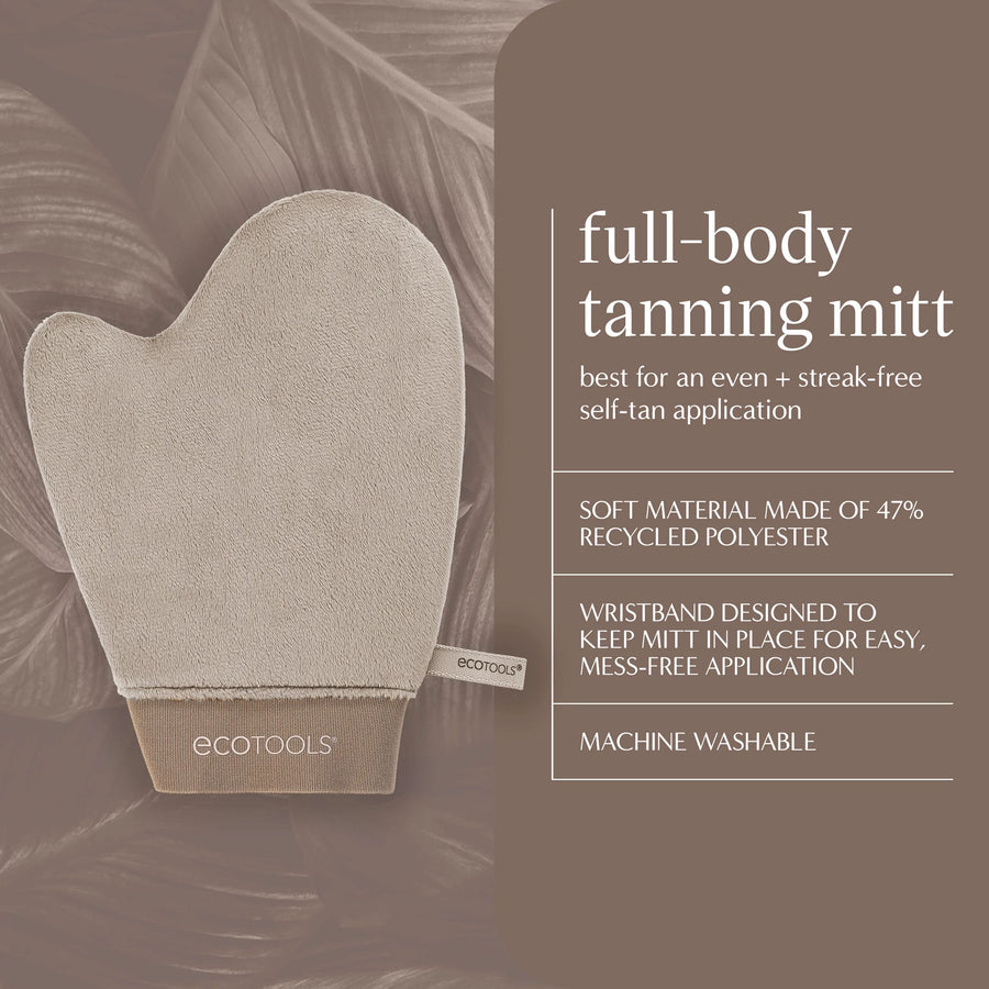 EcoTools FullBody Tanning Mitt, For Self Tanner Application, Use With