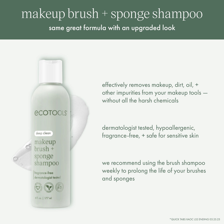 Makeup Brush + Sponge Shampoo