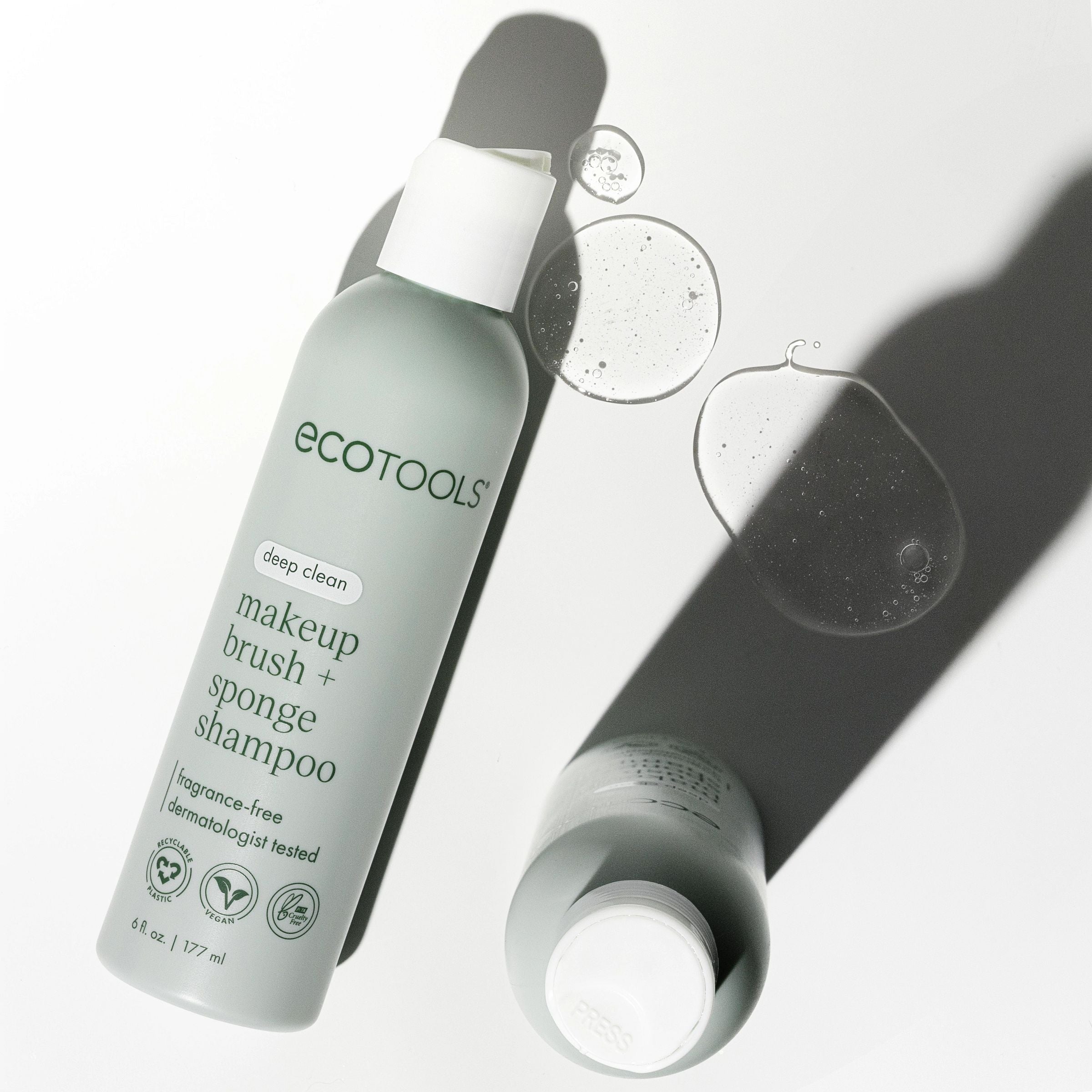 EcoTools Makeup Brush and Sponge Shampoo, Removes Makeup, Dirt