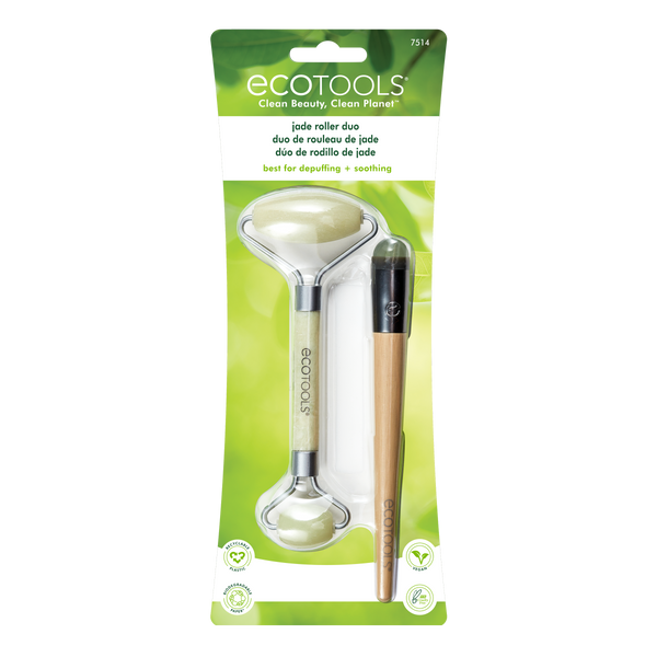 Jade Facial Roller and Eye Roller Duo