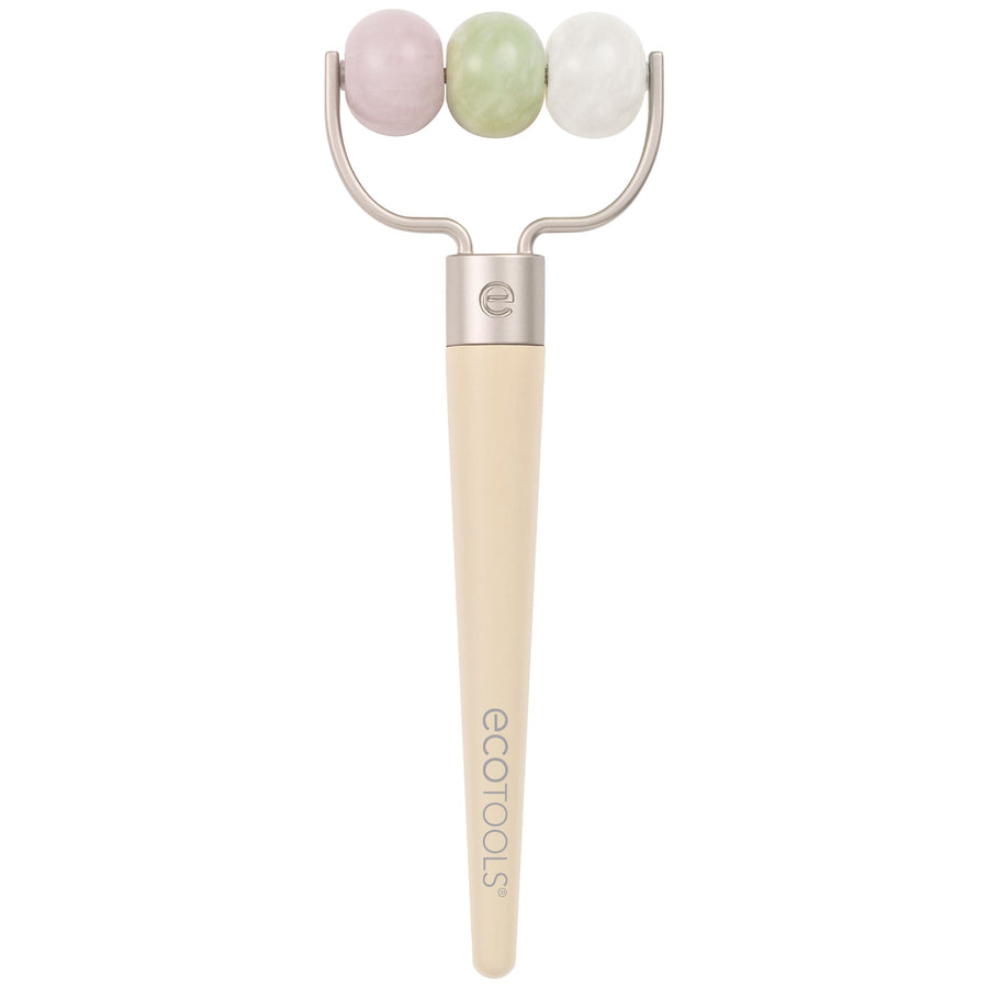 EcoTools Multi Stone Body Roller, For Massaging & Smoothing, Rose Quartz, Jade Stone, White Jade Stone, Relieves Muscle Tension, Depuffing, Firming EcoTools Beauty EcoTools Multi Stone Body Roller, For Massaging & Smoothing, Rose Quartz, Jade Stone, White Jade Stone, Relieves Muscle Tension, Depuffing, Firming EcoTools Beauty