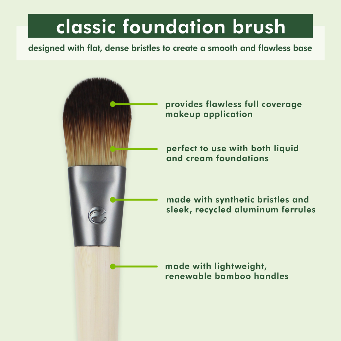 Classic Foundation Makeup Brush