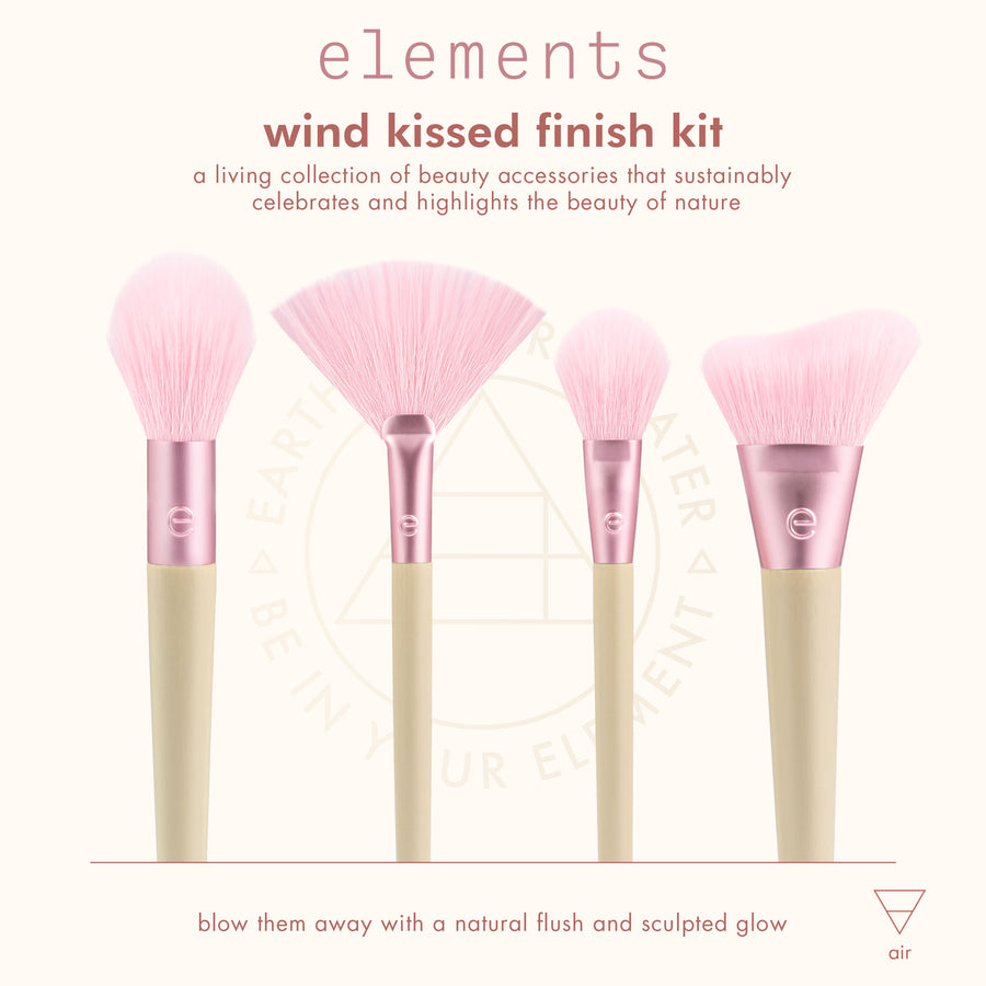 Elements Wind-Kissed Finish Makeup Brush Kit