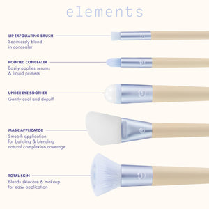 Elements Hydro-Glow Skincare Brush Kit