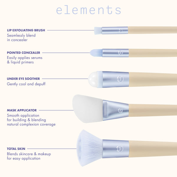 Elements Hydro-Glow Skincare Brush Kit