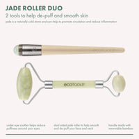 Jade Facial Roller and Eye Roller Duo