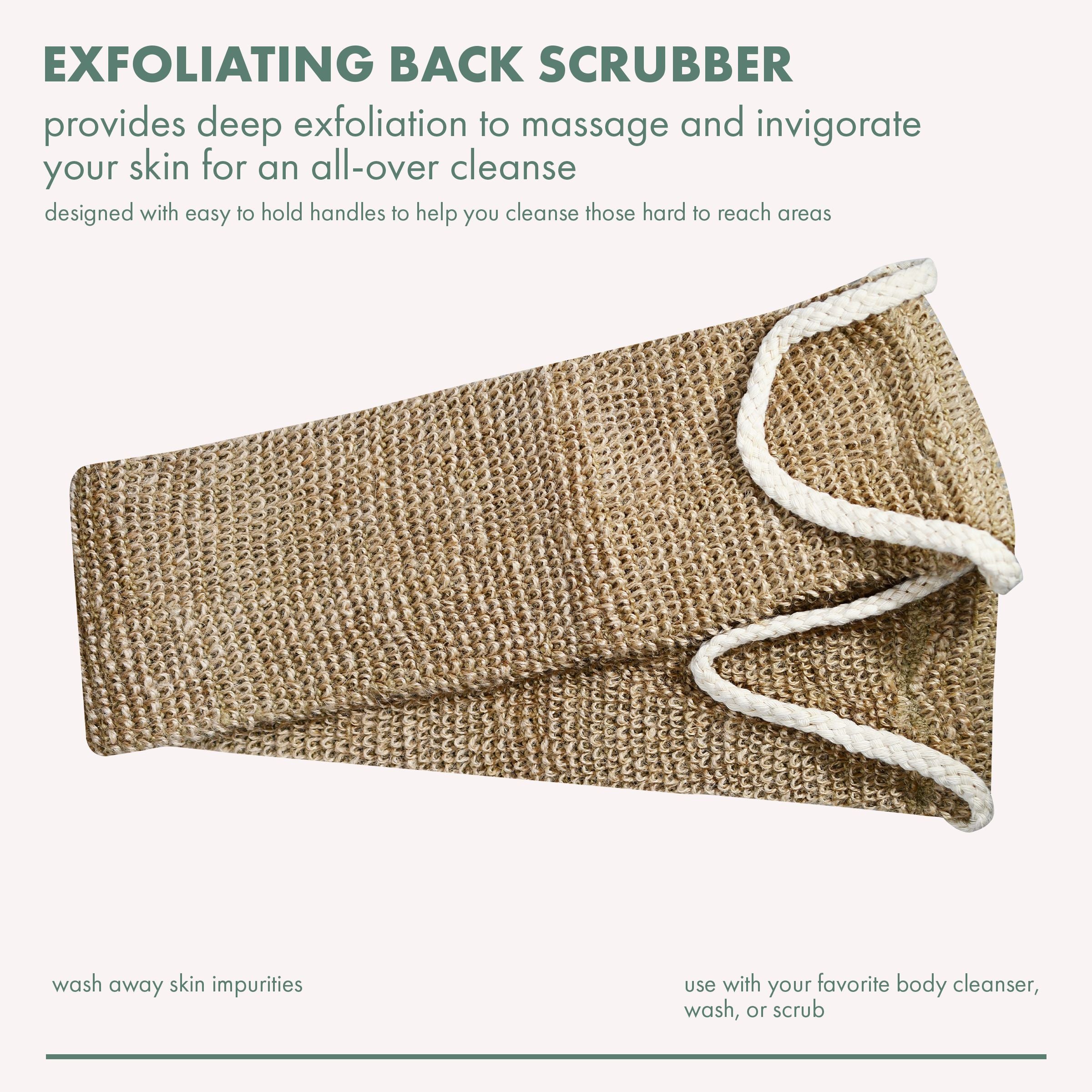 Back Scrub Exfoliating Back Scrubber – EcoTools Beauty