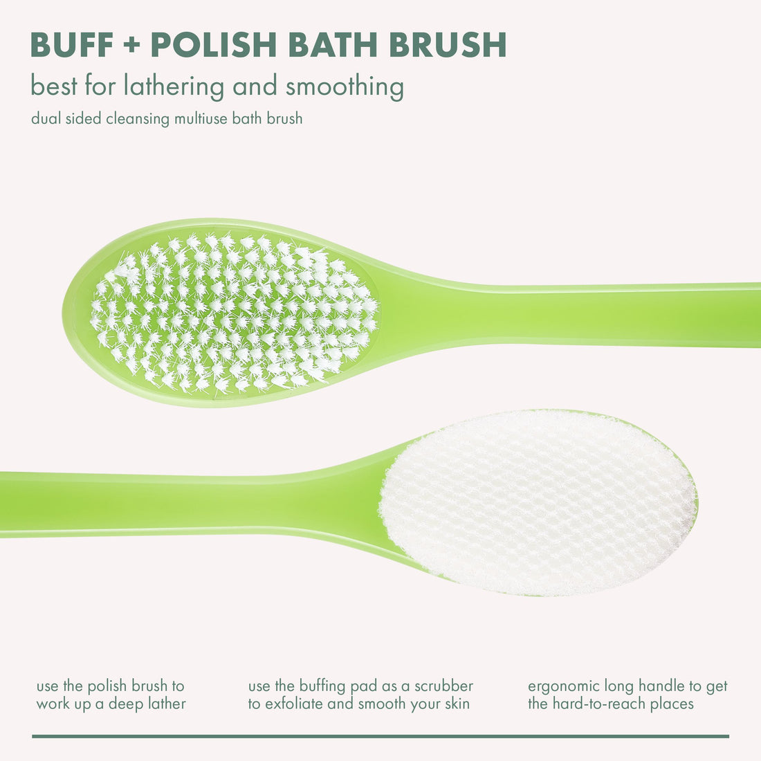 Buff and Polish Bath Brush