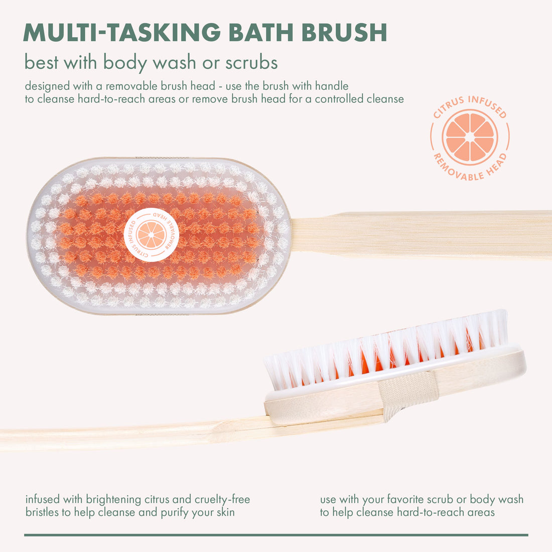 Multi-Tasking Bath Brush