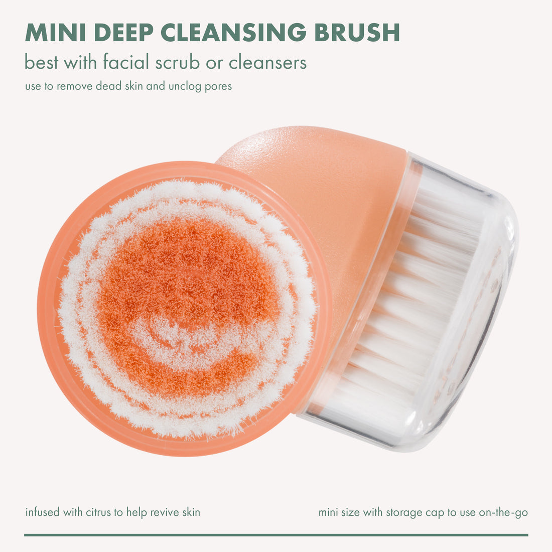 Deep Cleansing & Exfoliating Facial Brush - EcoTools