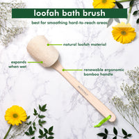 Loofah Bath Brush