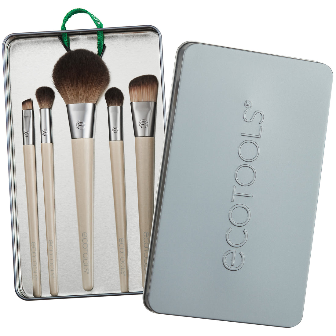 Travel Makeup Brush 4-Piece Set | Carry-On Kit | Small, Compact Design