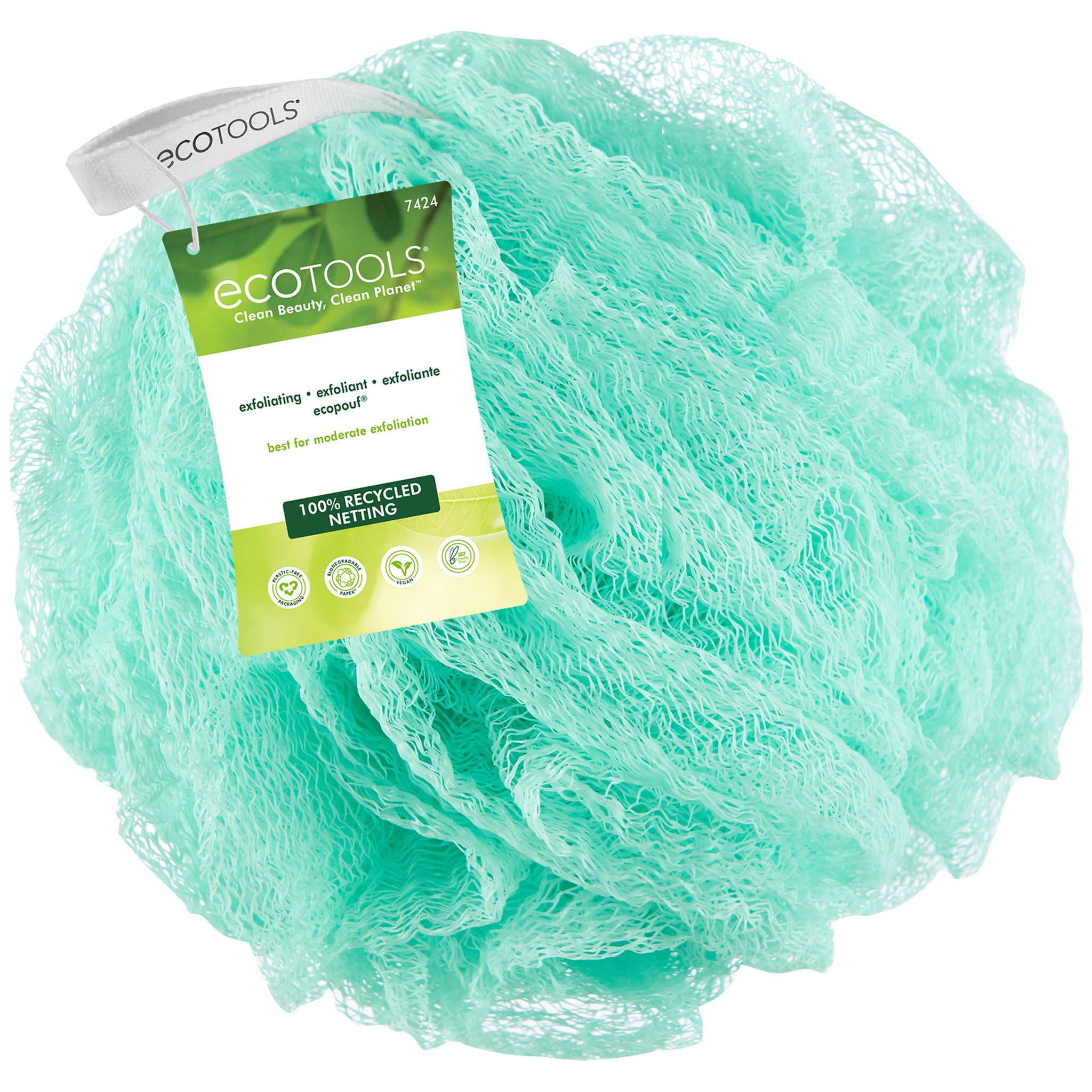 Exfoliating EcoPouf® Bath Sponge, Assorted Colors – EcoTools Beauty