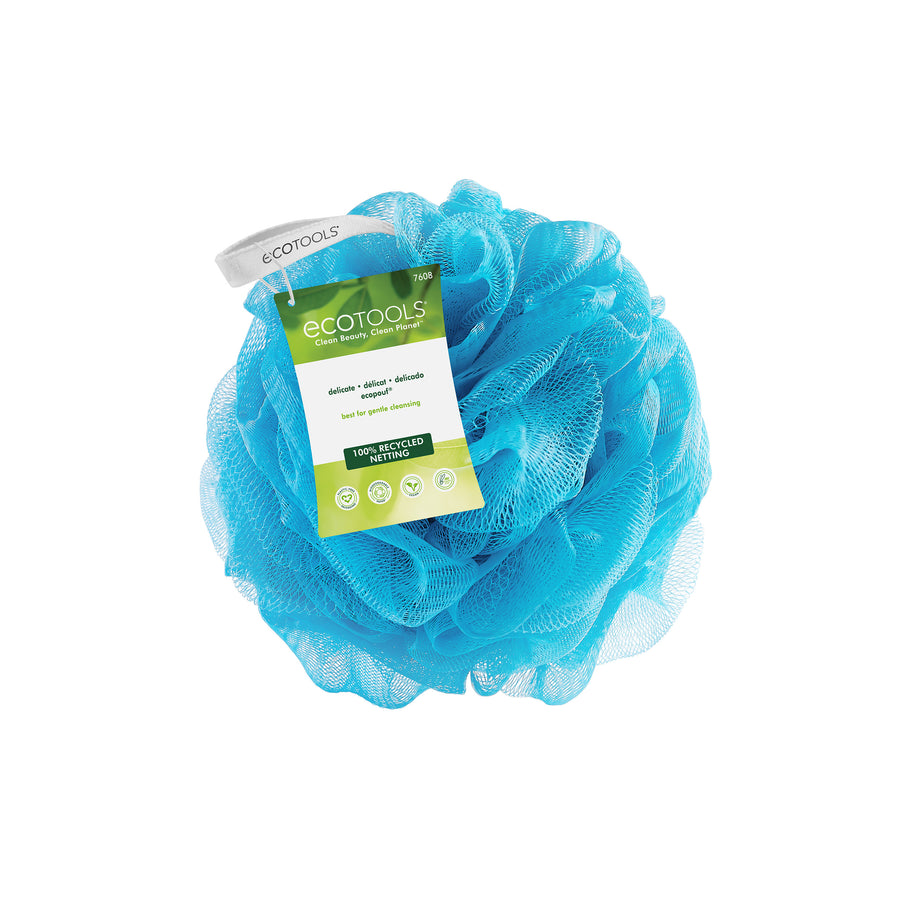 Delicate Recycled EcoPouf®, Blue