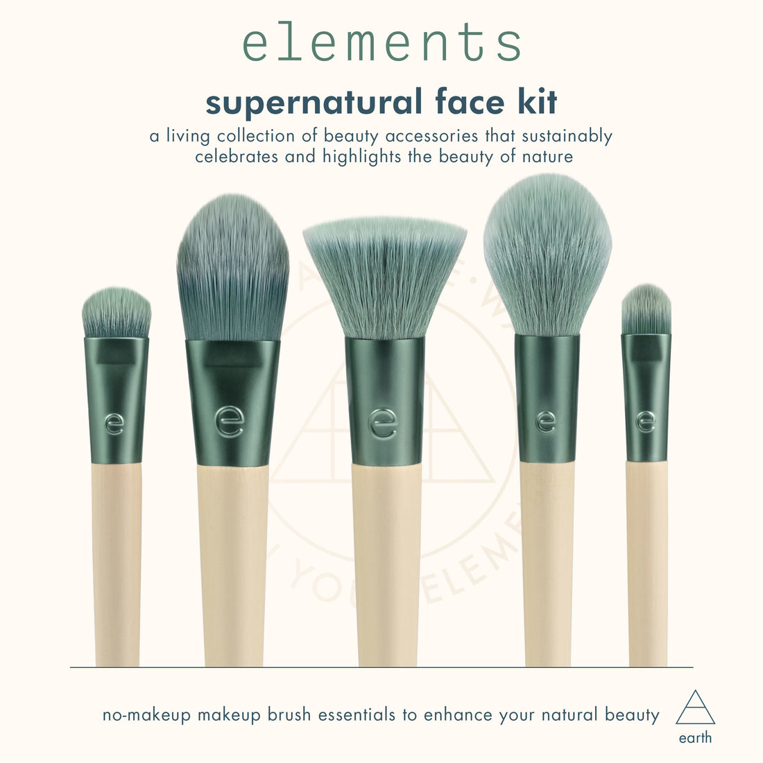 Elements Super-Natural Face Makeup Brush Kit