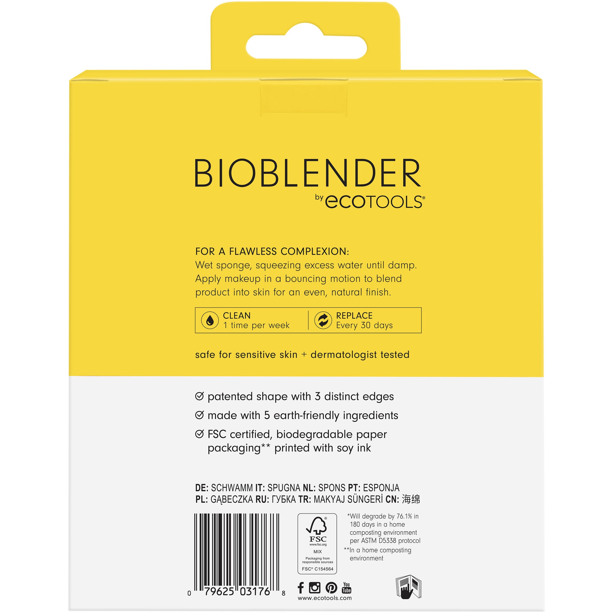 Bioblender Makeup Sponge Trio – EcoTools Beauty