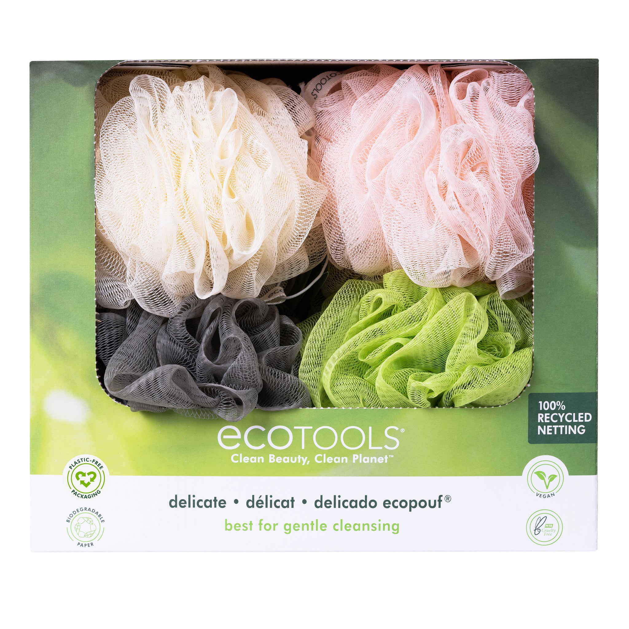 Delicate EcoPouf® Color Variety Pack – EcoTools Beauty