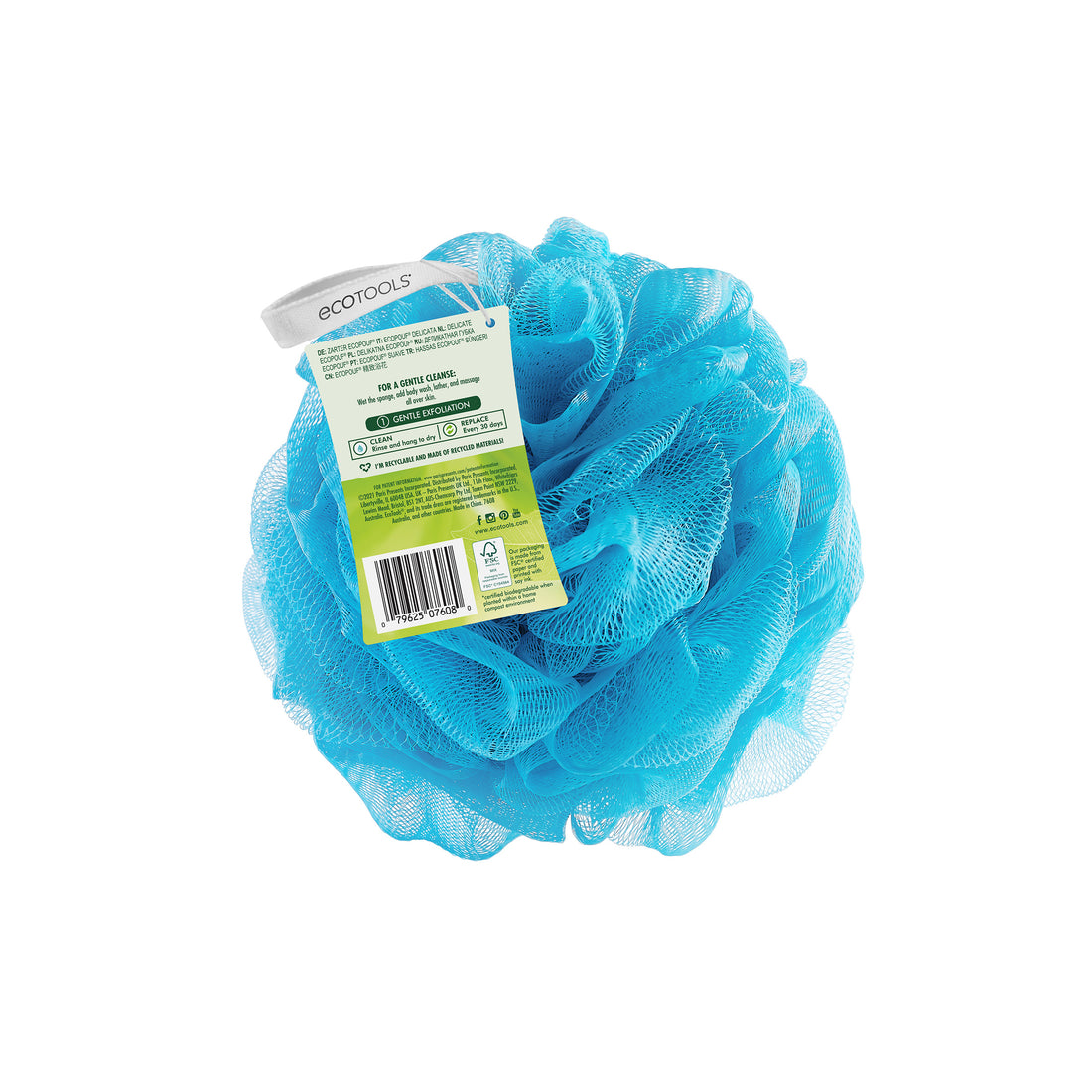 Delicate Recycled EcoPouf®, Blue – EcoTools Beauty
