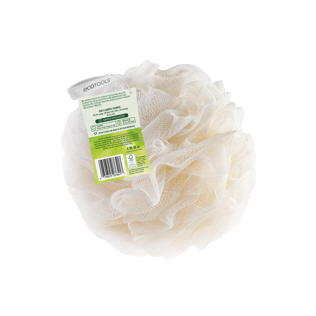 Delicate Recycled EcoPouf®, Cream
